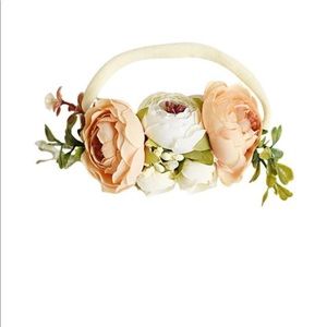 Floral stretch headband 🌷